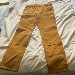 Carahaart size 4 tall brown jeans worn once